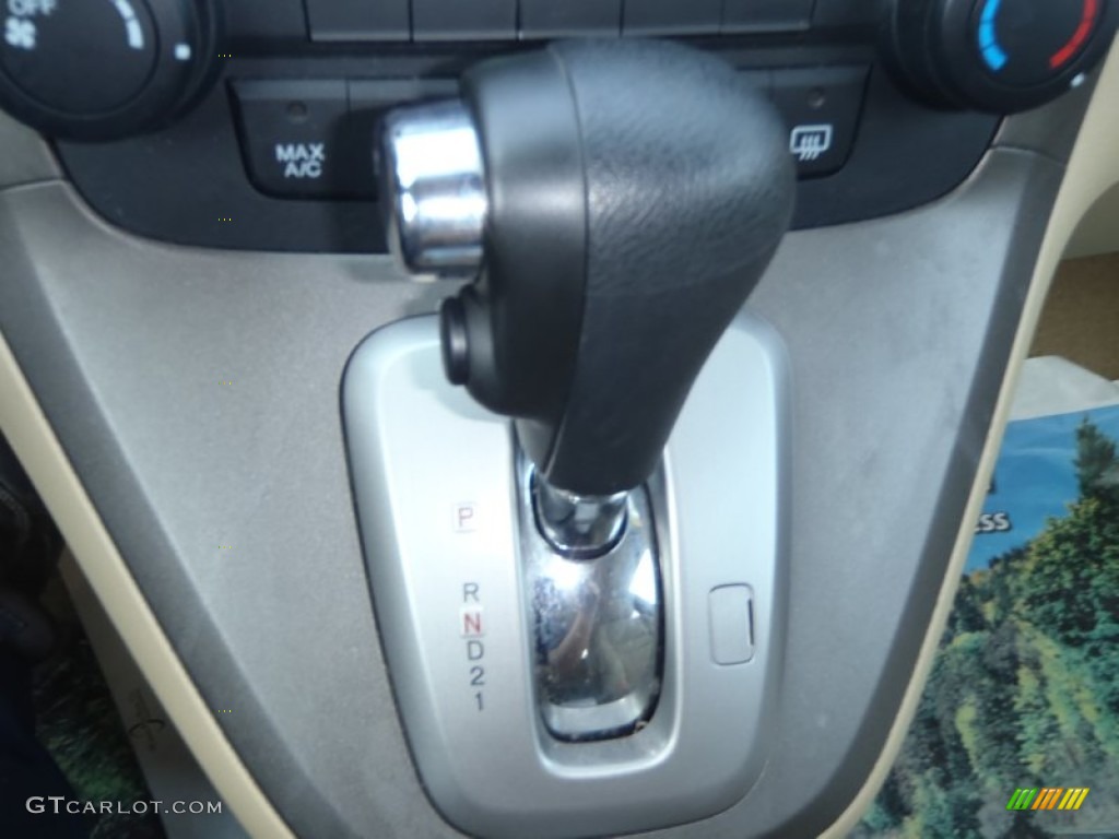 2009 CR-V EX 4WD - Crystal Black Pearl / Ivory photo #19
