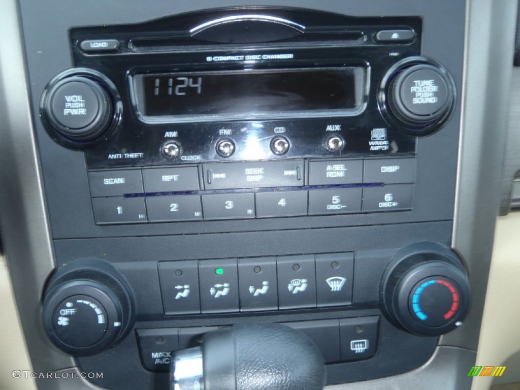 2009 CR-V EX 4WD - Crystal Black Pearl / Ivory photo #20