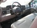 Medium Flint 2003 Ford F350 Super Duty XL Regular Cab Interior Color