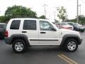 2004 Stone White Jeep Liberty Sport 4x4  photo #10