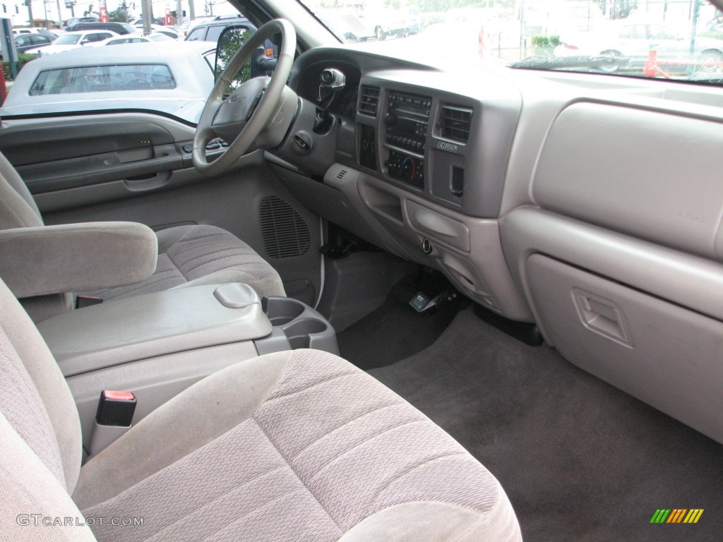 Medium Graphite Interior 2001 Ford Excursion XLT Photo #53704518