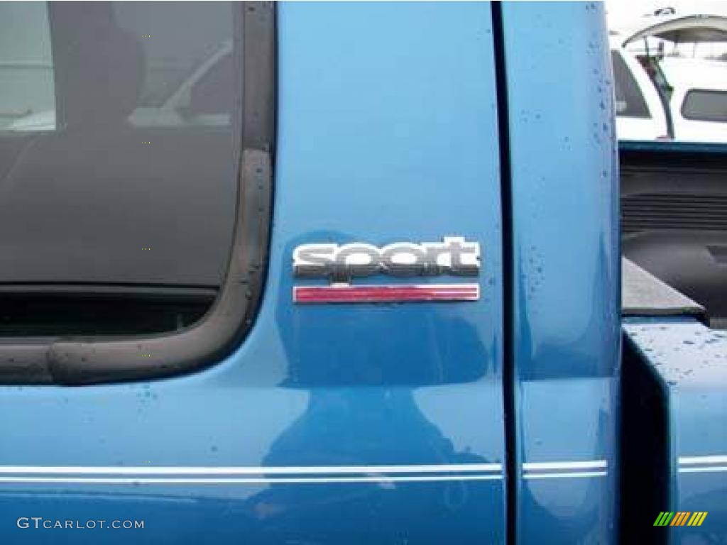2002 Ram 1500 Sport Quad Cab 4x4 - Atlantic Blue Pearl / Taupe photo #12