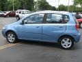 Pastel Blue Metallic - Aveo LS Hatchback Photo No. 6
