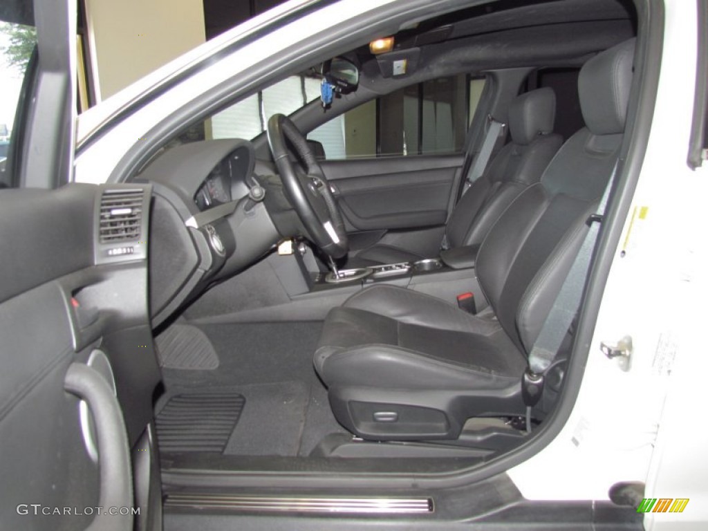 Onyx Interior 2009 Pontiac G8 GT Photo #53705562