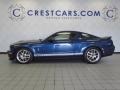 2009 Vista Blue Metallic Ford Mustang Shelby GT500 Coupe  photo #1