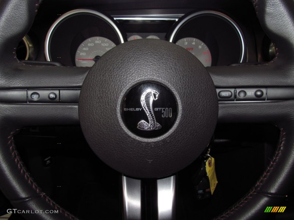 2009 Ford Mustang Shelby GT500 Coupe Steering Wheel Photos