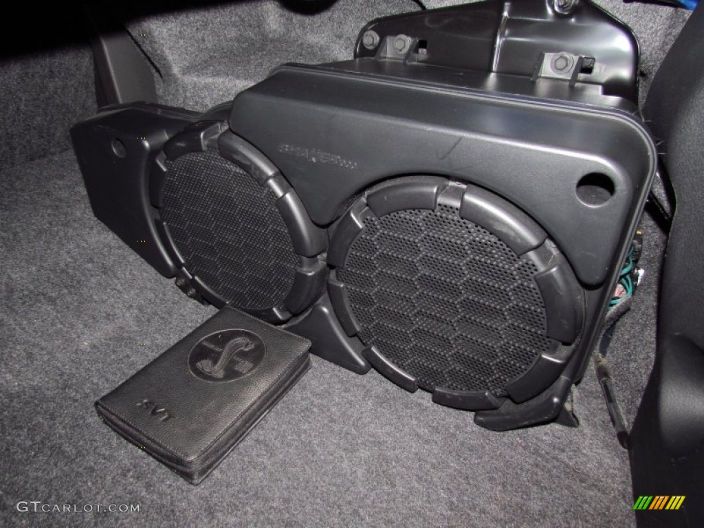 2009 Ford Mustang Shelby GT500 Coupe Audio System Photo #53706840