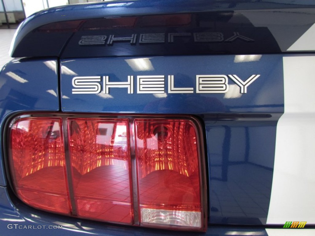 2009 Mustang Shelby GT500 Coupe - Vista Blue Metallic / Black/Black photo #30