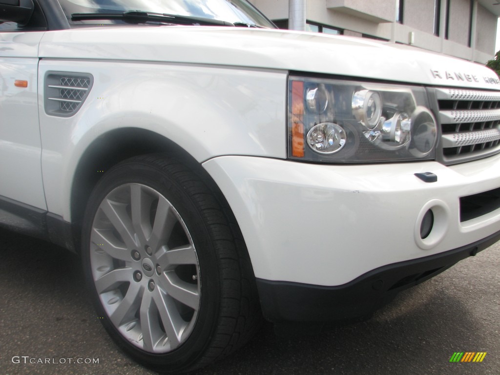 2007 Range Rover Sport Supercharged - Chawton White / Ebony Black photo #2