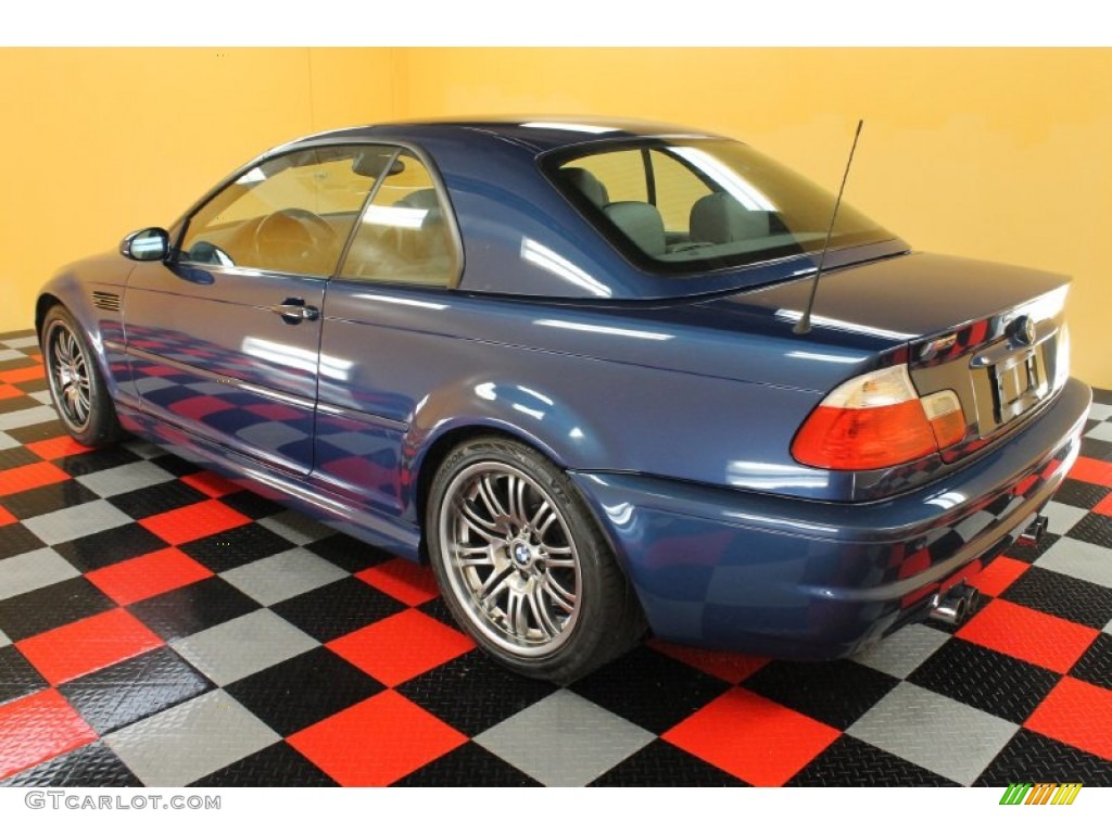 Topaz Blue Metallic 2002 BMW M3 Convertible Exterior Photo #53710383