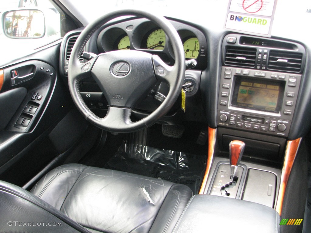 Black Interior 1998 Lexus GS 400 Photo #53710440