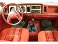 Red 1988 Ford Bronco II XL Interior Color