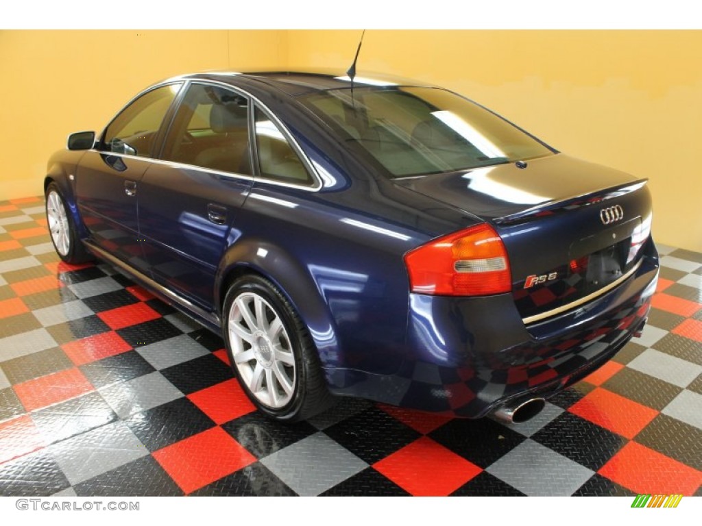 Mugello Blue Pearl Effect 2003 Audi RS6 4.2T quattro Exterior Photo #53710686