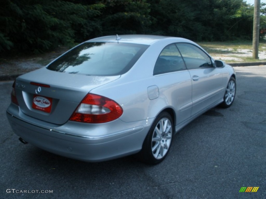 Iridium Silver Metallic 2007 Mercedes-Benz CLK 350 Coupe Exterior Photo #53711028