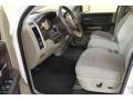 Light Pebble Beige/Bark Brown 2009 Dodge Ram 1500 Big Horn Edition Quad Cab 4x4 Interior Color