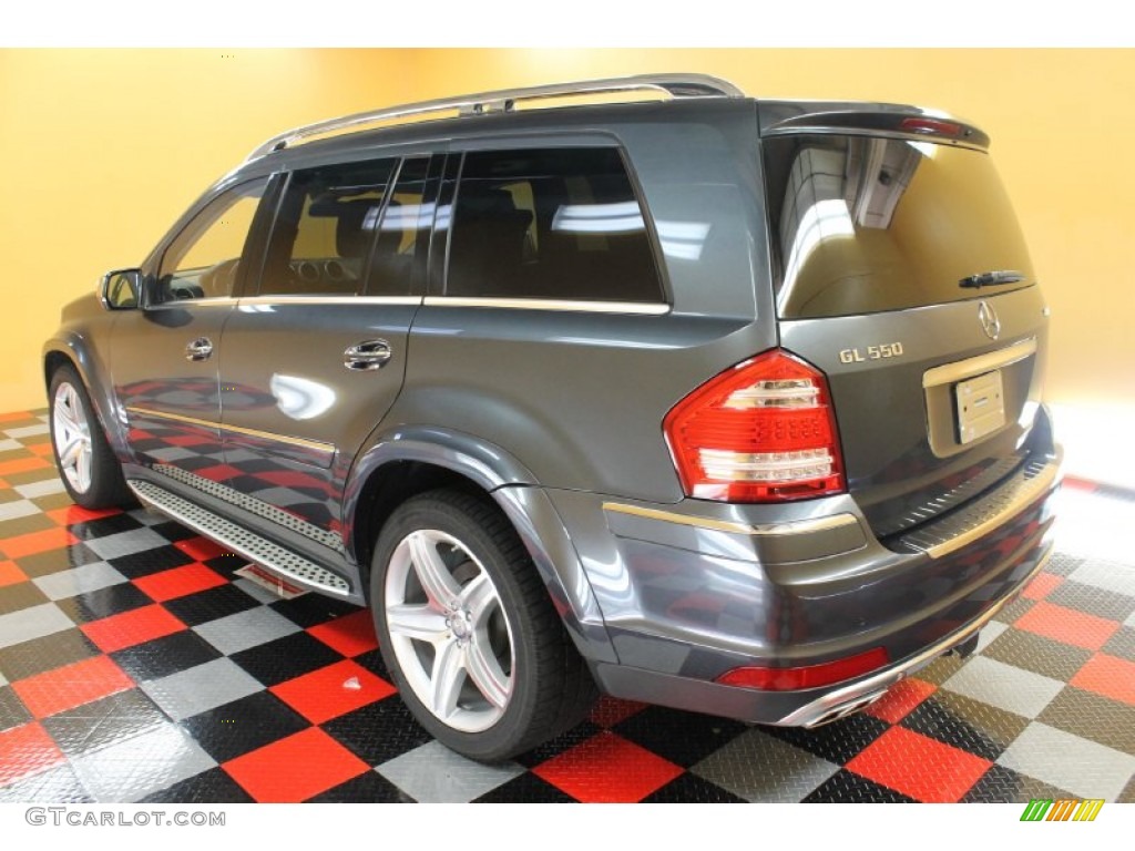 2010 GL 550 4Matic - Steel Grey Metallic / Black photo #3