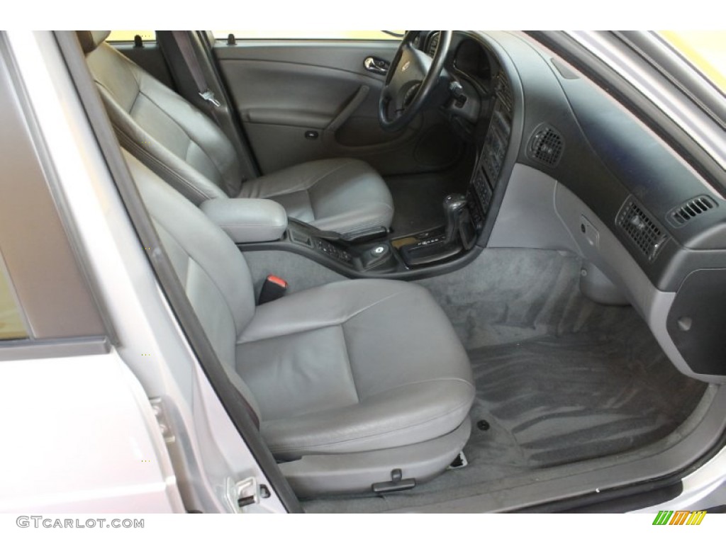 Granite Gray Interior 2005 Saab 9-5 Arc Sport Wagon Photo #53711484