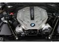4.4 Liter DI TwinPower Turbo DOHC 32-Valve VVT V8 Engine for 2011 BMW 7 Series 750Li xDrive Sedan #53711676