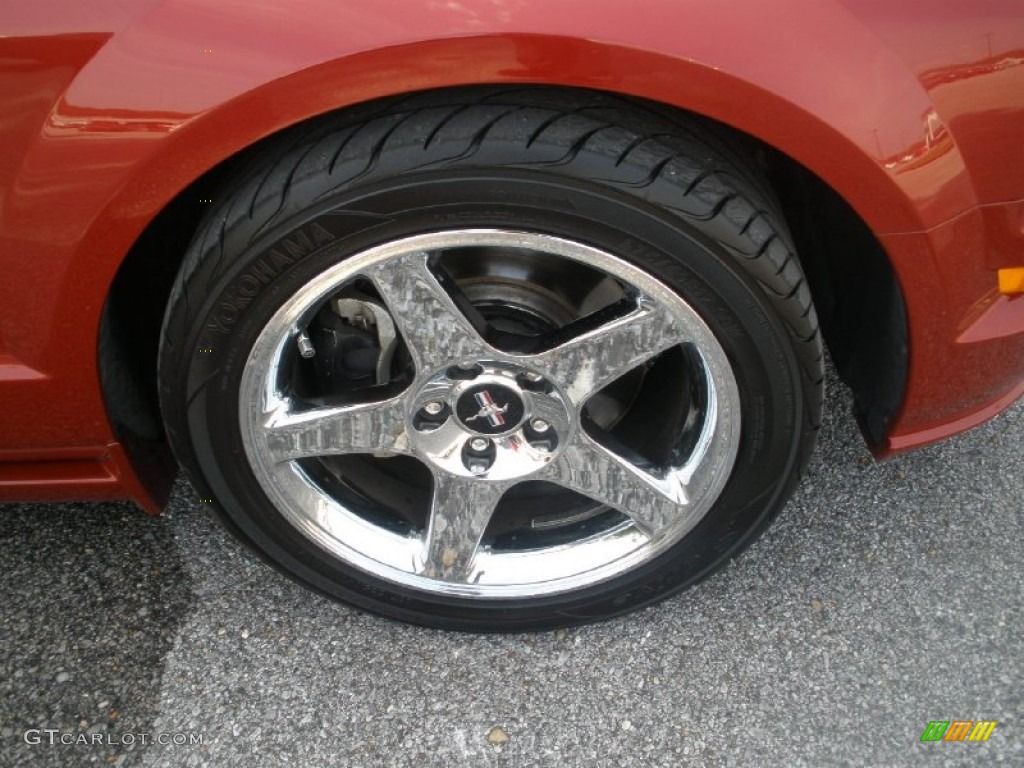 2008 Ford Mustang GT Premium Coupe Custom Wheels Photo #53711694