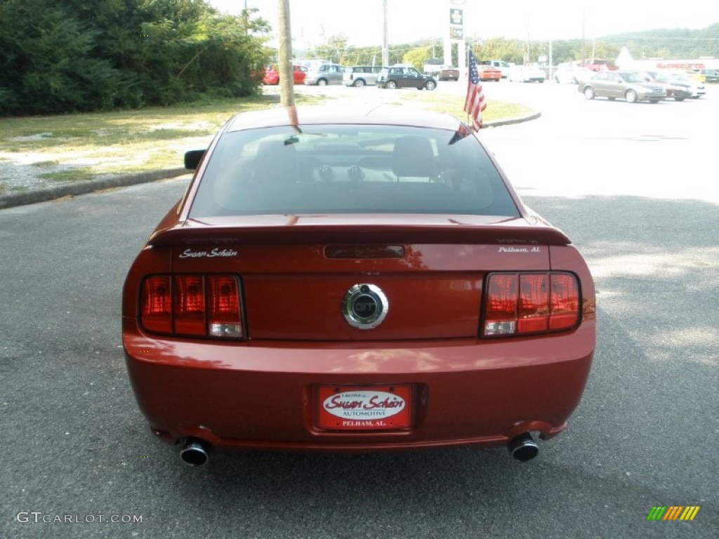 2008 Mustang GT Premium Coupe - Dark Candy Apple Red / Dark Charcoal photo #10