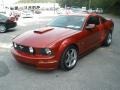 Dark Candy Apple Red 2008 Ford Mustang GT Premium Coupe Exterior