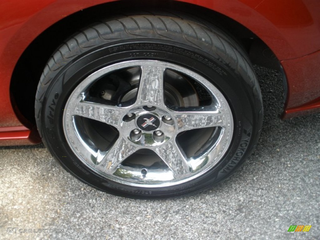 2008 Ford Mustang GT Premium Coupe Custom Wheels Photo #53711736
