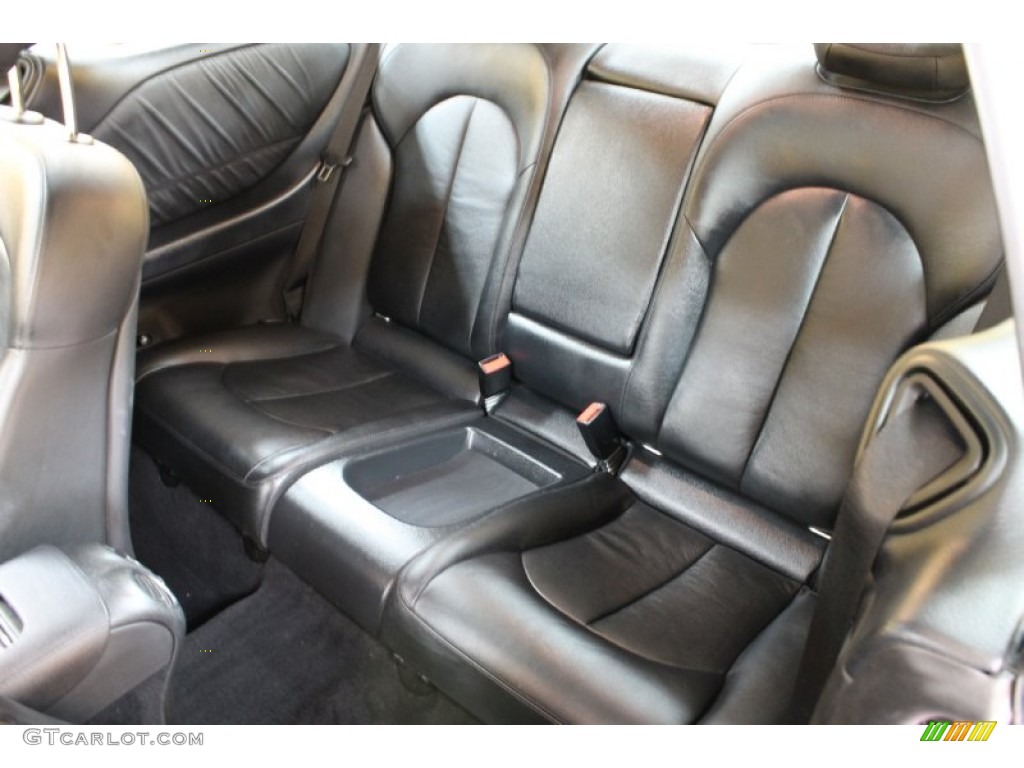 Black Interior 2009 Mercedes-Benz CLK 350 Coupe Photo #53712183