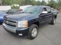 2008 Dark Blue Metallic Chevrolet Silverado 1500 LT Crew Cab 4x4  photo #3