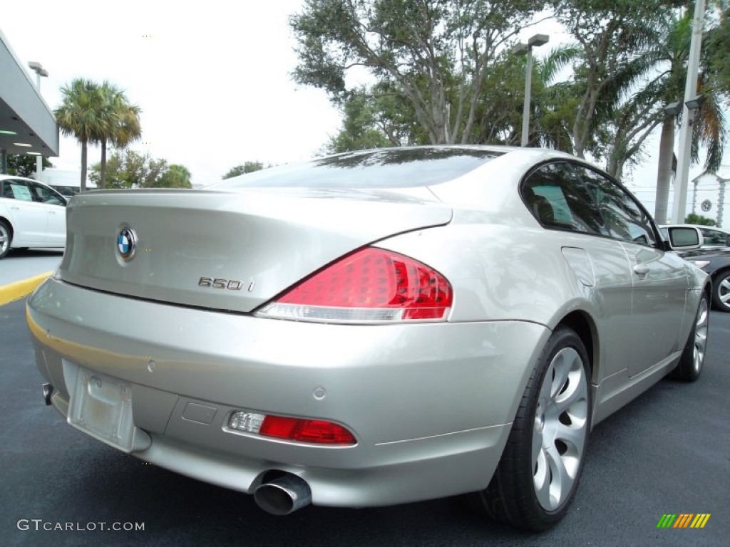 Titanium Silver Metallic 2007 BMW 6 Series 650i Coupe Exterior Photo #53712969