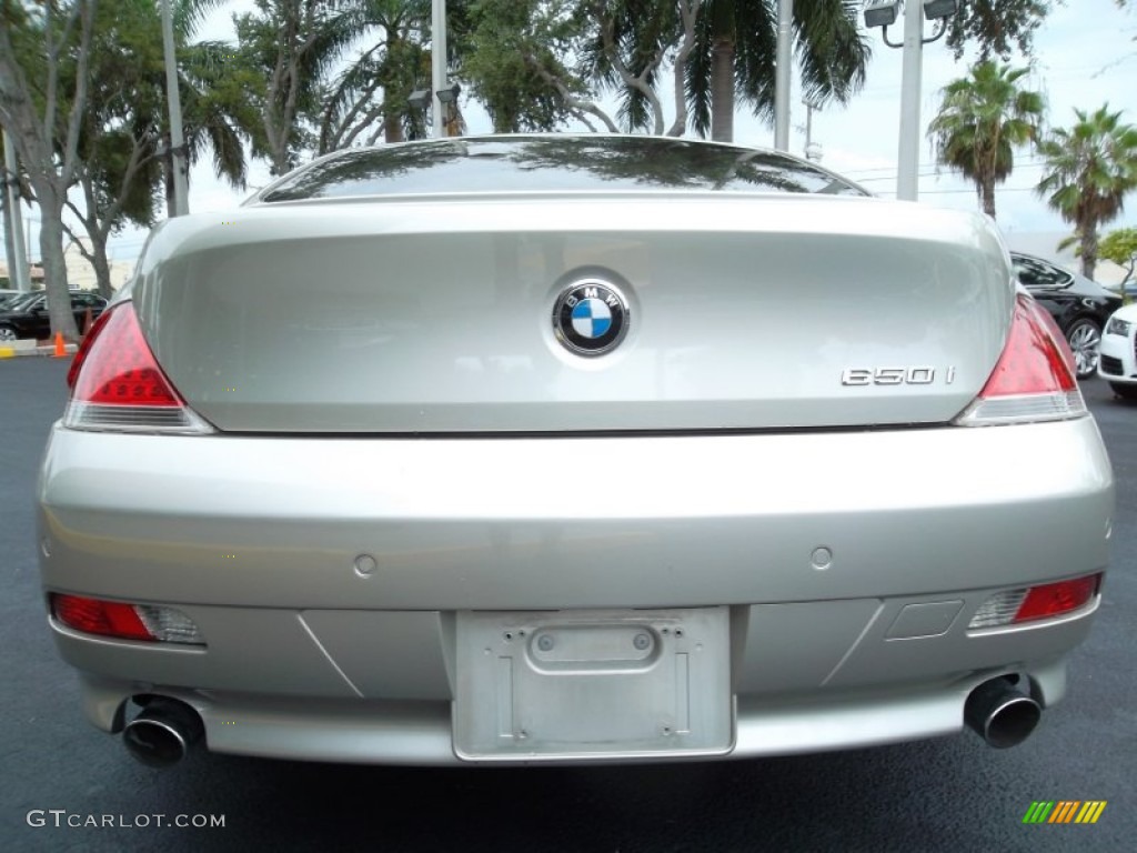 Titanium Silver Metallic 2007 BMW 6 Series 650i Coupe Exterior Photo #53712975