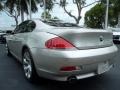 Titanium Silver Metallic 2007 BMW 6 Series 650i Coupe Exterior