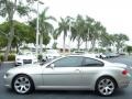 Titanium Silver Metallic 2007 BMW 6 Series 650i Coupe Exterior