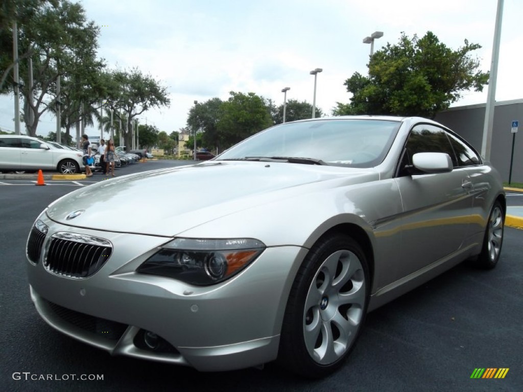 Titanium Silver Metallic 2007 BMW 6 Series 650i Coupe Exterior Photo #53713002