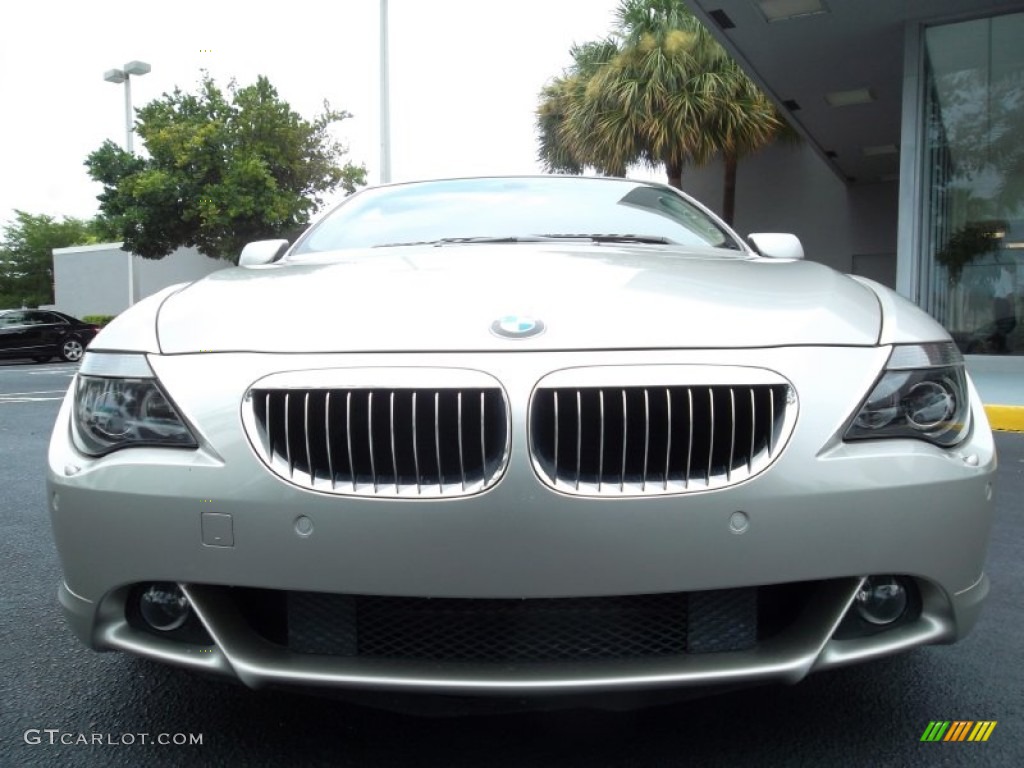 Titanium Silver Metallic 2007 BMW 6 Series 650i Coupe Exterior Photo #53713011