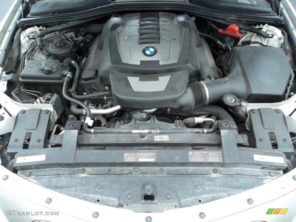 2007 BMW 6 Series 650i Coupe 4.8 Liter DOHC 24-Valve VVT V8 Engine Photo #53713092