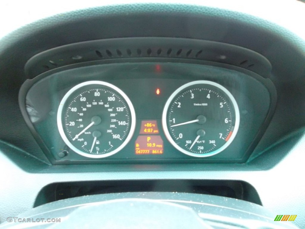 2007 BMW 6 Series 650i Coupe Gauges Photo #53713098