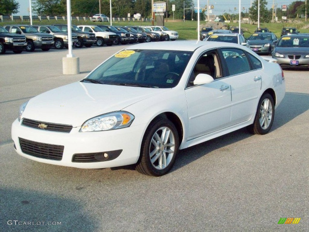 2011 Impala LTZ - Summit White / Ebony photo #11