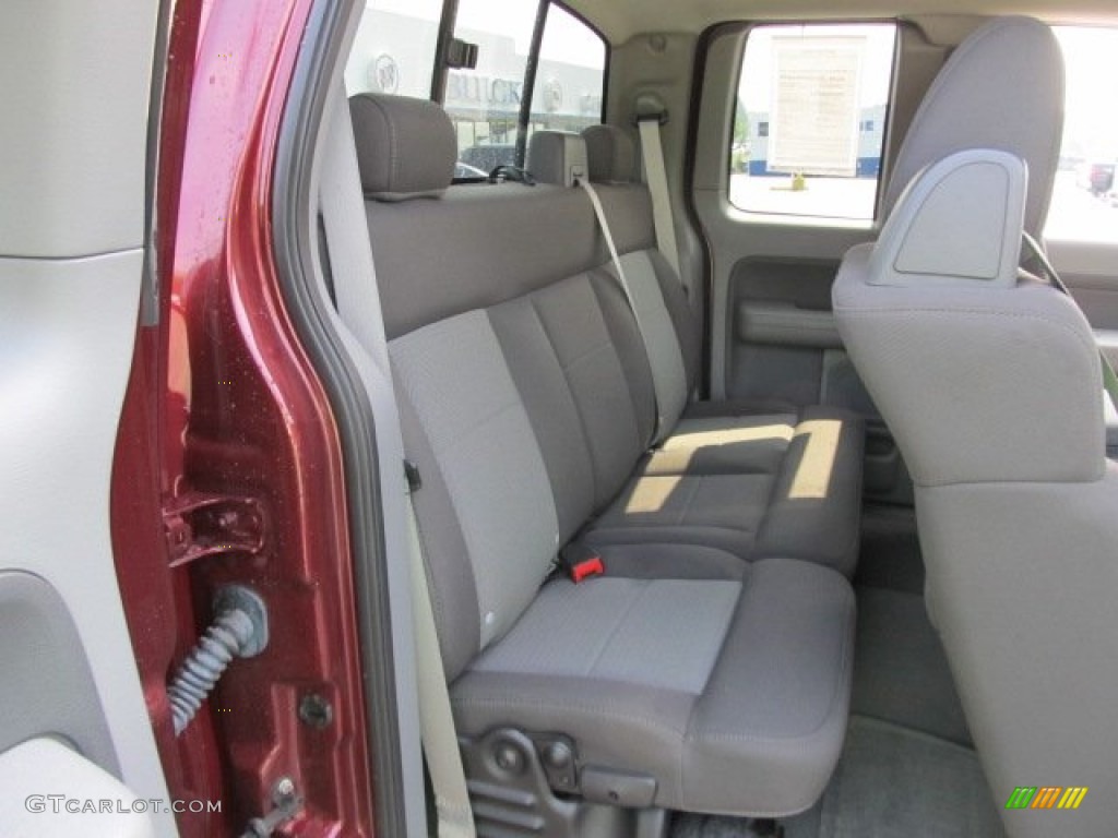2006 F150 XLT SuperCab 4x4 - Dark Toreador Red Metallic / Medium Flint photo #14