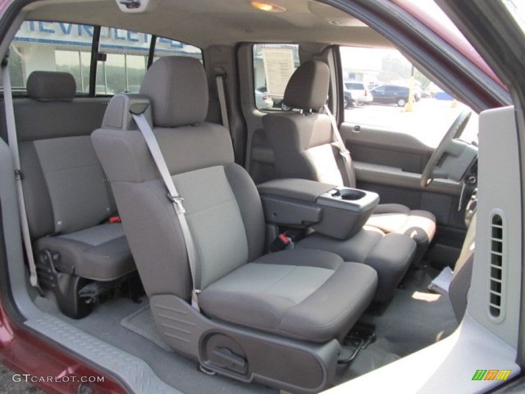 2006 F150 XLT SuperCab 4x4 - Dark Toreador Red Metallic / Medium Flint photo #15