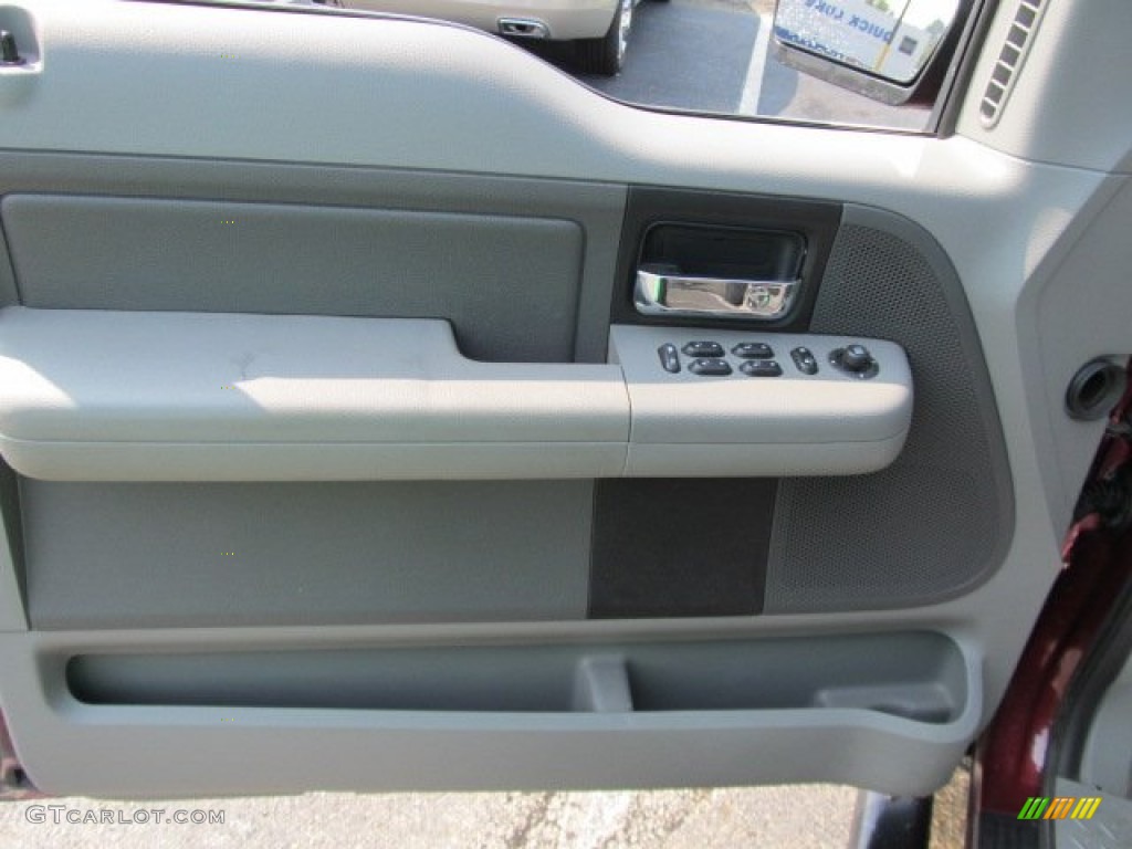 2006 F150 XLT SuperCab 4x4 - Dark Toreador Red Metallic / Medium Flint photo #17
