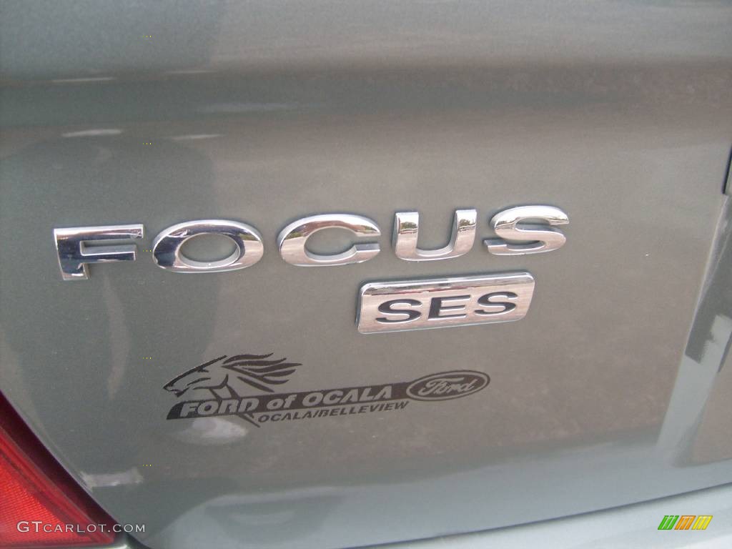 2005 Focus ZX4 SES Sedan - Light Tundra Metallic / Dark Flint/Light Flint photo #11