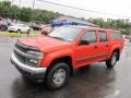 2008 Inferno Orange Metallic Chevrolet Colorado LT Z71 Crew Cab 4x4  photo #5