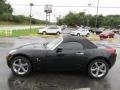 Mysterious Black 2007 Pontiac Solstice Roadster Exterior