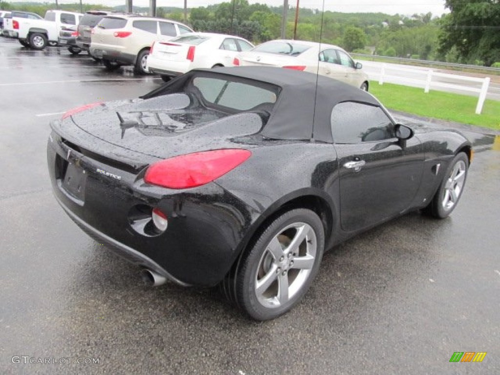 Mysterious Black 2007 Pontiac Solstice Roadster Exterior Photo #53716668