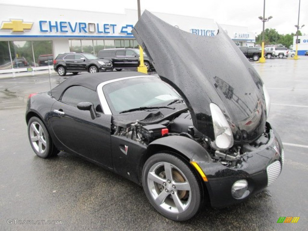 Mysterious Black 2007 Pontiac Solstice Roadster Exterior Photo #53716674