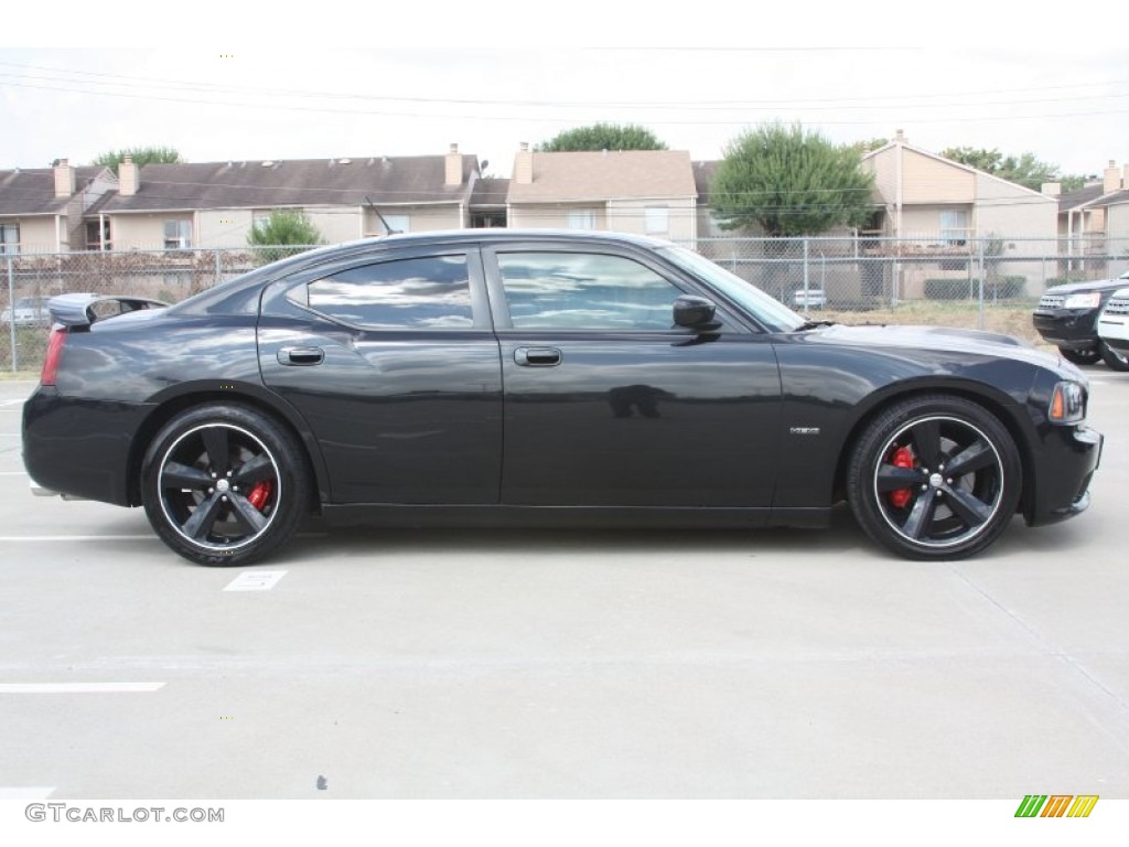 Brilliant Black Crystal Pearl 2008 Dodge Charger SRT-8 Exterior Photo #53717295