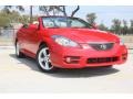 2007 Absolutely Red Toyota Solara SLE V6 Convertible  photo #1