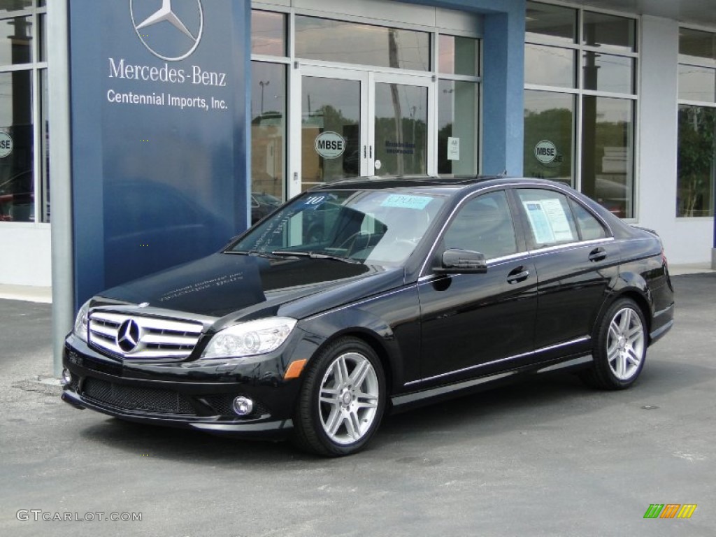 2010 C 350 Sport - Black / Black photo #1