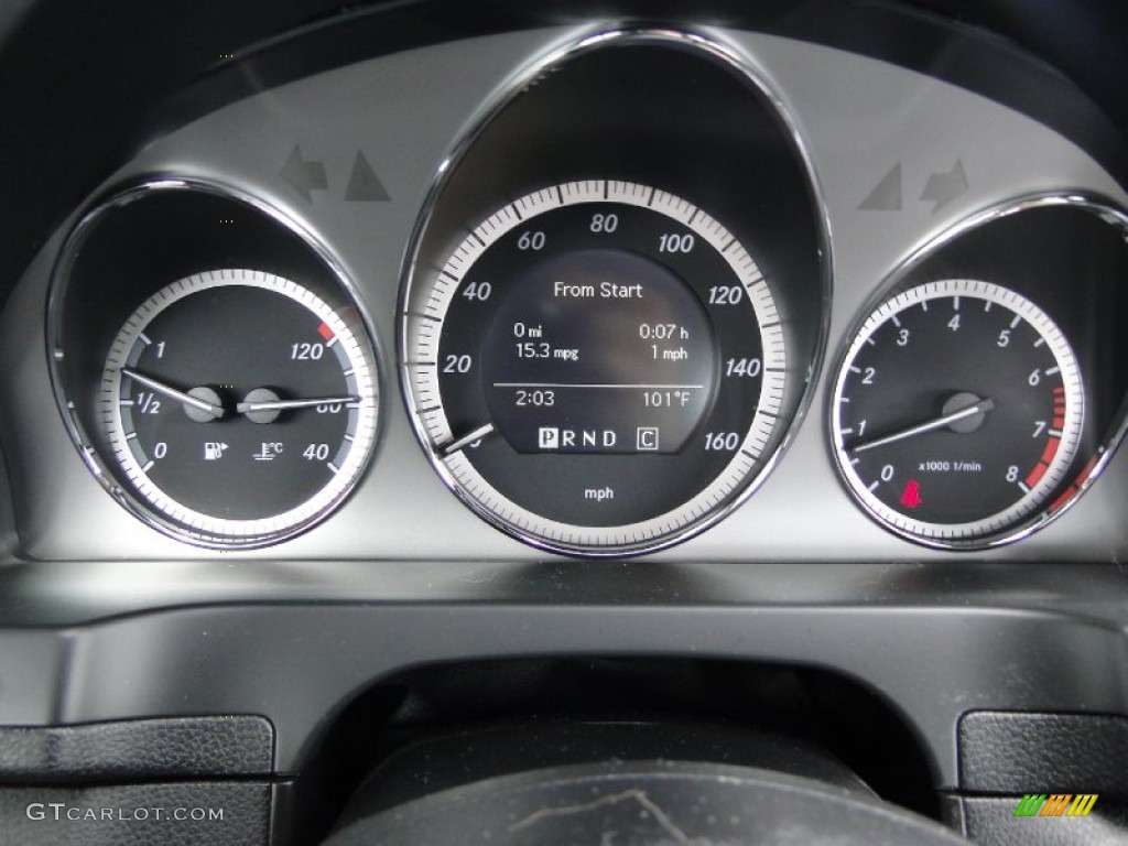 2010 Mercedes-Benz C 350 Sport Gauges Photo #53718576
