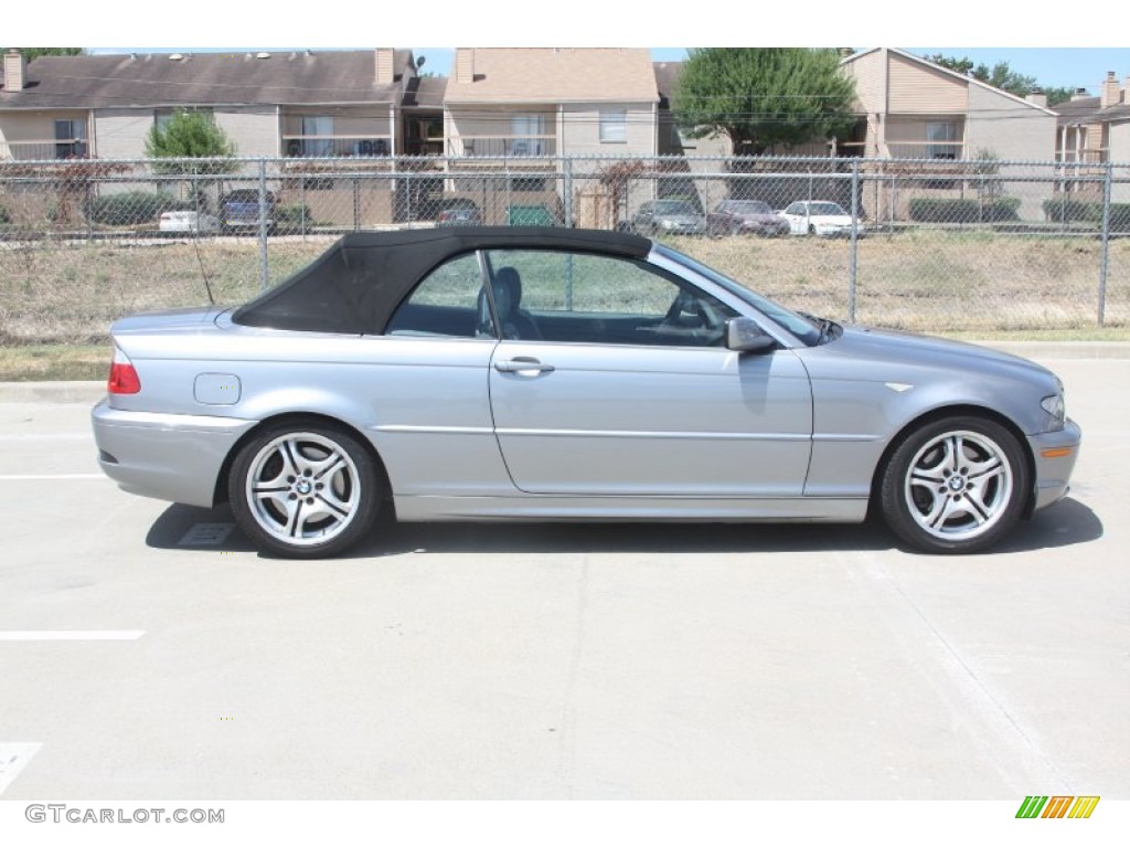 2006 3 Series 330i Convertible - Silver Grey Metallic / Grey photo #10